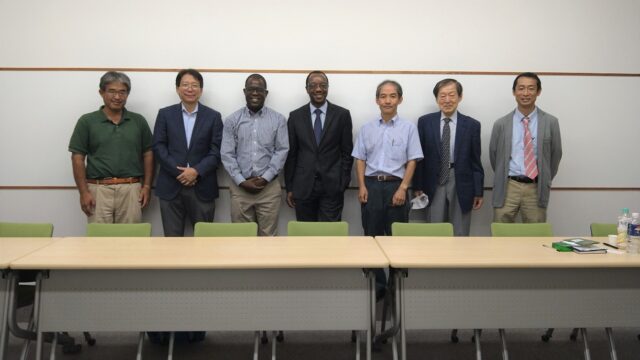 プレトリア大学の学長が京都大学を訪問しました。