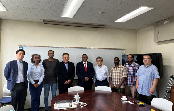 駐日エチオピア大使が京都大学を訪問しました