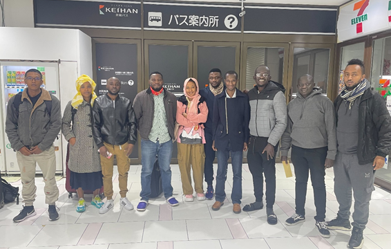 さくらサイエンスの招へいプログラムの学生が京都に到着しました